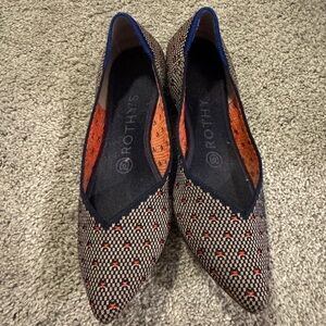 Rothy’s The Point Coral Dot Women’s Size 7